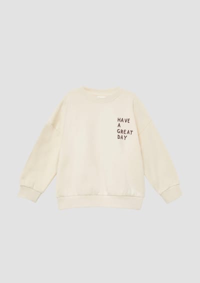 s.Oliver Sweatshirts Offwhite Taglia: 104L110 | Maglioni Outlet | kids | Bianco
