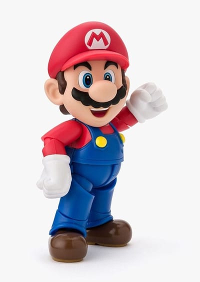 Bandai Tamashii Nations Super Mario S.H. Figuarts Action Figure Super Mario 10 cm Action Figuur