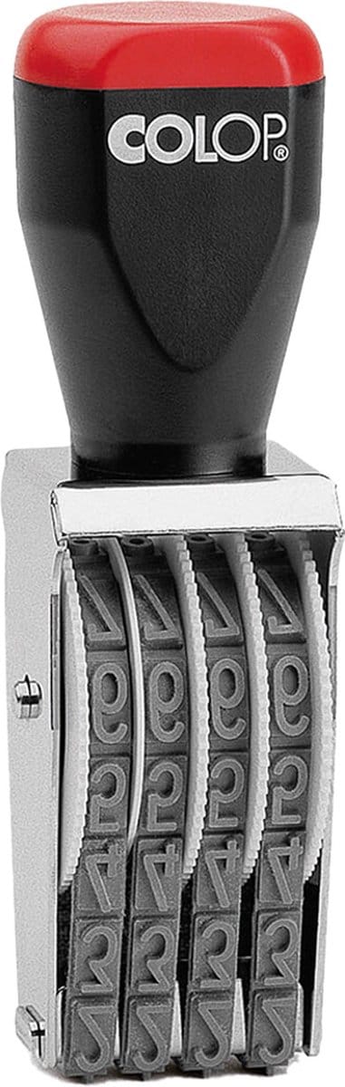 Colop 12004 | Cijferbandstempel bestellen | Stempel met draaibare cijfers | Bestel nu!
