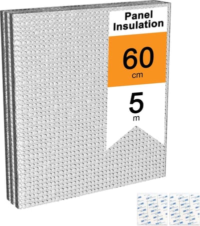 Thermische isolatiefolie voor radiator en dakisolatie - Aluminium luchtkussenfolie 3-4mm