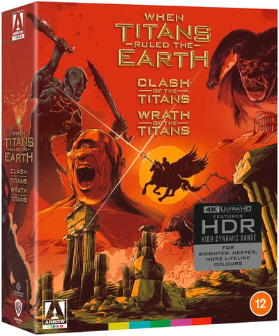 When Titans Ruled the Earth : Clash of the Titans / Wrath of the Titans - Limited Edition - 4K Ultra HD - Import