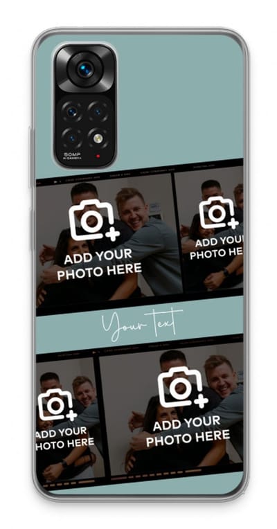 Gepersonaliseerd - Case Company® - Hoesje geschikt voor Xiaomi Redmi Note 11 hoesje - Filmrol N°2 - Soft Cover Telefoonhoesje - Bescherming aan alle Kanten en Schermrand