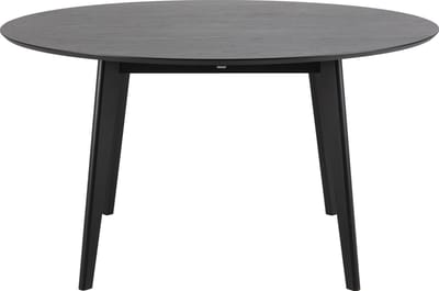 Eettafel Levi MDF Zwart Ø140cm - Giga Living