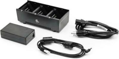 Zebra charging station, 3 slots, UK