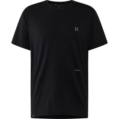 Haglofs Outsiders Graphic T-shirt Met Korte Mouwen Zwart XL Man
