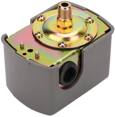 Allecto - Drukschakelaar waterpomp - 0,8-5,0bar - Automatische bediening - Blauw - Waterpompaccessoires - Energiebesparend - Geschikt voor waterpom...