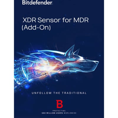 Bitdefender XDR Sensor for MDR (Add-On) Productivity Apps 1 Jaar 50 - 99 Gebruiker(s)