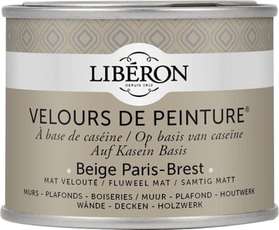 Liberon Velours De Peinture Muurverf - Mat - Beige Paris-brest - 0,125l