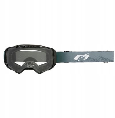 O'Neal B-22 Covert MX/MTB Goggles Grijs/Groen Mirror