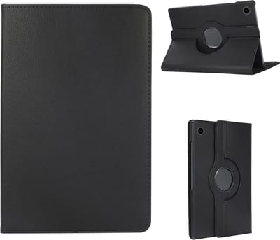 Casemania Hoes Geschikt voor Oppo Pad Air (11 inch) Zwart - Draaibare Tablet Book Cover