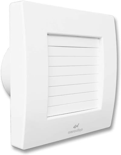 Axiale ventilator diam. 99mm - 11W - 83m3/h - met automatische binnenkleppen - kabeljauw 000540