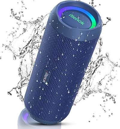 Draagbare Bluetooth-luidspreker met IPX7 Waterdichtheid, Krachtige Bas en LED Verlichting