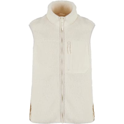 Urban Classics - Sherpa Mouwloos jacket - L - Beige