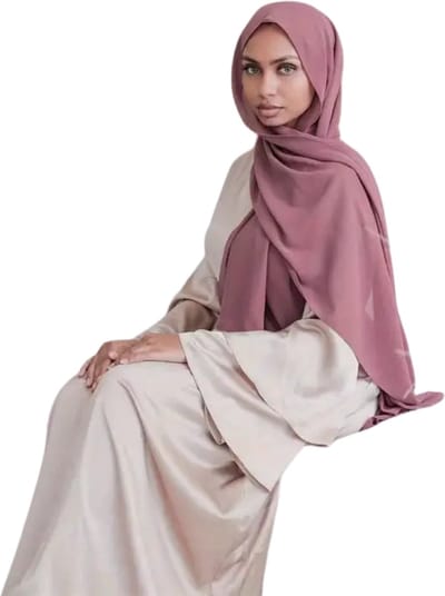 Bovista Hoofddoek - Hijab - Dames - Abaya - Sjaal - Islamitische Kleding - Moslim Kleding - Alhamdulillah - Roze