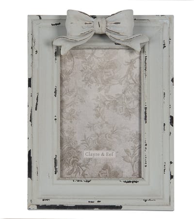 Clayre & Eef Fotolijst 10x15 cm Blauw MDF