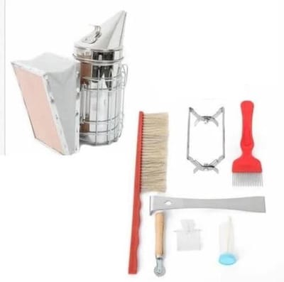 Imkergereedschap Set - Bijenhouderij Benodigdheden - Bijenstal Beheer - Complete 7-delige set - 7 stuks - Niet gespecificeerd