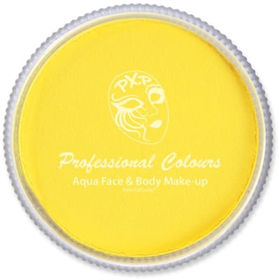Aqua face & body paint Sunflower Yellow 30 gram
