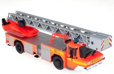 Brandweerwagen Schaalmodel - Modelauto Brandweer - Verzamelen - Metaal Model - 1:43 Schaal