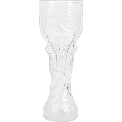 Verre à Bière Créatif Unique Facile à Tenir Sans Danger pour le Réfrigérateur 850ML Verre à Bière Tasse pour Pubs Fêtes white