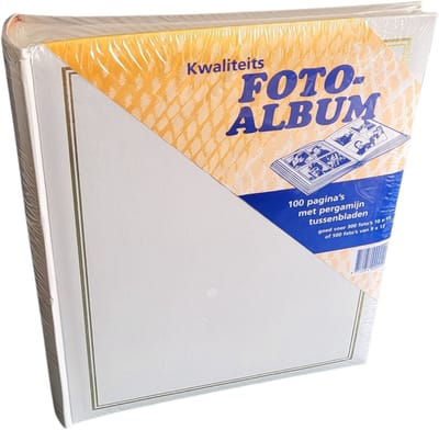Kwaliteits Fotoalbum 100 pagina's Wit