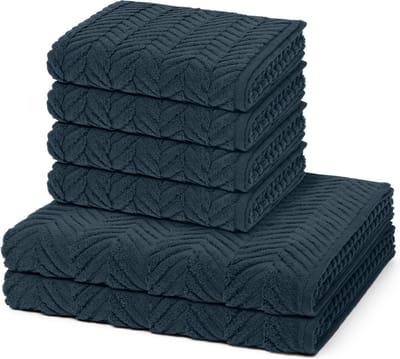 Ross Sonstiges 4 X handdoek 2 X douchehanddoek - in set 6 pack Sensual Skin