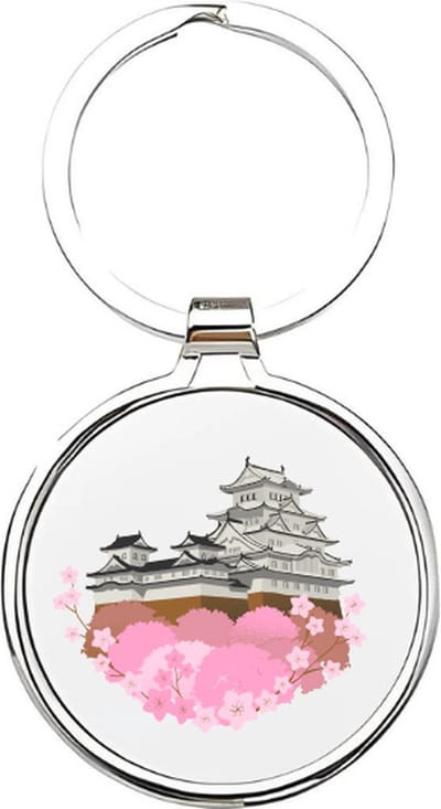Akyol - china Sleutelhanger - Vakantie - vakantiegangers - chinese - chinezen - azie - aziatisch - zhongguo - chinese muur - 4 x 7,5 CM