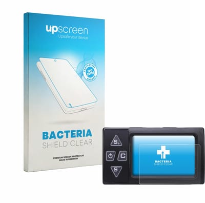 upscreen - Screenprotector voor Buachois Bike Computer - Folie Beschermfolie transparant antibacterieel