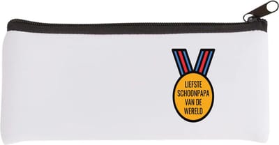 Akyol - liefste schoonpapa van de wereld Etui - Papa - de liefste schoonvader - vader cadeautjes - vaderdag - verjaardagscadeau - verjaardag - cadeau - geschenk - kado - gift - vader artikelen - 20 bij 9 cm