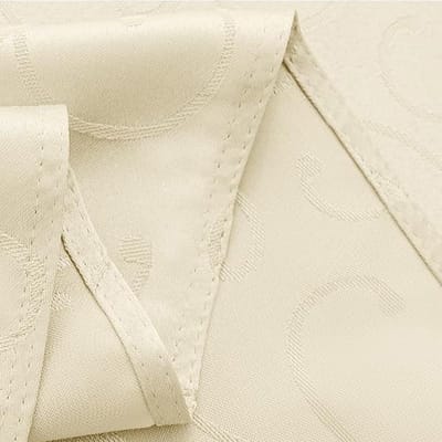 Unyqoos ® Tijdloos Elegant Rond Tafelkleed van 120 cm met Vlekbescherming en Waterafstotende Eigenschappen