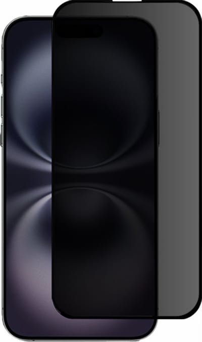 Privacy Screenprotector Geschikt Voor iPhone 16 - Volledige Beschermglas - PREMIUM Tempered Glass - 1 stuk