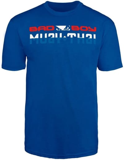 Bad Boy MUAY THAI DISCIPLINE T-shirt Blauw MUAY THAI Kleding - XXL