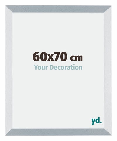 Your Decoration - Fotolijst 60x70 cm - MDF - Aluminium Geborsteld - Mura