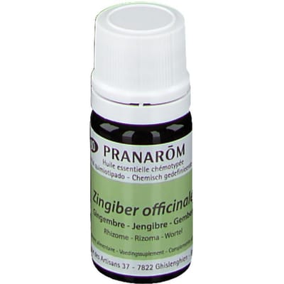 Pranarôm Etherische Olie Gember Bio | Spijsvertering 5 olie