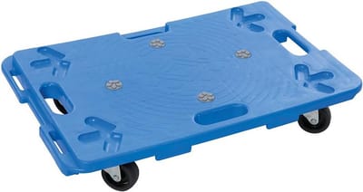 Kunststof dolly 100 kg - Draaibaar platform voor zware lasten