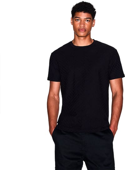 Armani Exchange Xm001431_af10337 T-shirt Met Korte Mouwen Zwart L Man