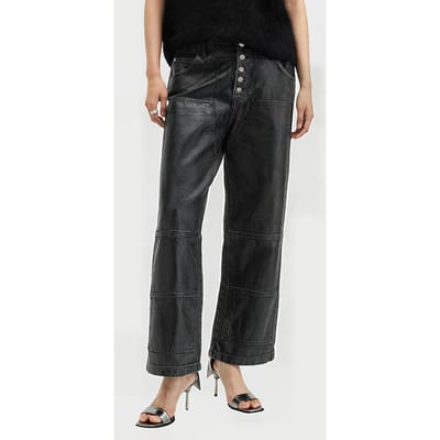 AllSaints Tay Carpenter Jean Black Maat: W31 | Straight Jeans Outlet | Dames | Zwart