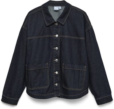 VERO MODA - VMJAMIE LS DENIM SHACKET MIX GA NOOS - Dames - Gewatteerde jassen