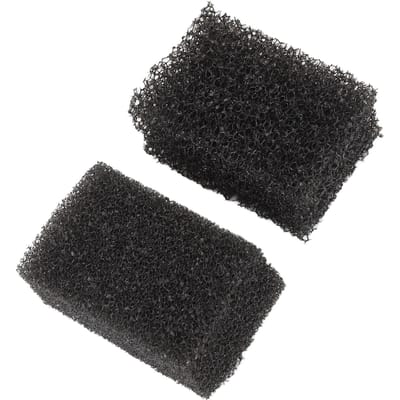 2PCS Éponges Stipple Cicatrice Barbe de Chaume Tache de Rousseur Effets Spéciaux Maquillage d'Halloween Éponges pour Théâtre Cosplay Noir black