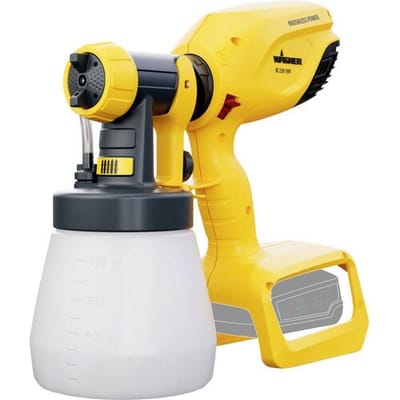 Wagner W250 18V Accu-verfspuitpistool 18 V Debiet (max.): 250 ml/min