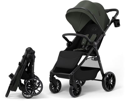 Kinderkraft GRANDE 2 Buggy - Geveerde wielen - Tot 22 kg - Groen