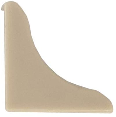 DQ-PP 1x HOEKLIJST EINDSTUK - Eiken Sonoma - 13 x 13 mm - PVC - Keukenlijst, Werkblad Afwerkingslijst, Keukenafwerkingslijst, Wandafwerkingslijst, Tafelbladlijsten
