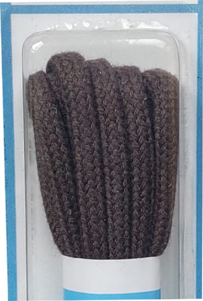 Cordial Veter - Donker Bruin - Extra Dik Rond - Lengte 90 cm - Dikte 4,5 mm - Schoenveter