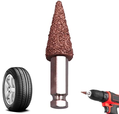 Polijstschijf Boormachine - Banden Polijstwiel - Metaal Bewerken - Wolfraamstaal Komvorm - 8 x 3 cm - Grijs
