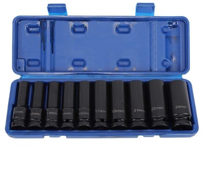 Stekker Set 1/2-Inch Hexagonaal - Krachtige Gereedschapsset van 10