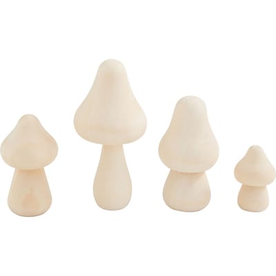 VBS Houten paddenstoelen
