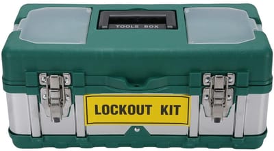 Lockout Tagout Box - Veiligheidsstation Noodstop Box - Industrieel Onderhoud - Transparant Onderdelen Compartiment