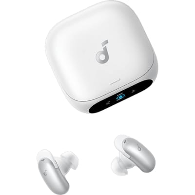 soundcore Liberty 5 Pro by Anker - Anker Thus Al Chip - Kristalheldere Gesprekken - Noise Cancelling Oordopjes - Draadloze Oordopjes - ANC Met 6-5 U/28 U:Speeltijd - Snelladen - Draadloos Opladen