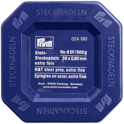 PRYM Spelden staal 0,60 x 30 mm zilverkleurig 024190 - Spelden - Prym