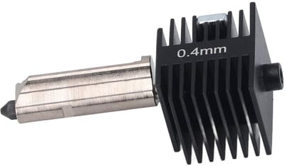 Dailygoods- Hotend Montageset Verbeterd - Verwisselbare Sproeiers - Gehard Staal 0,2/0,4 Mm - Voor Lab A1/A1 Mini - Geïsoleerde Siliconen Bus - Kostenbesparend - 3D-printer