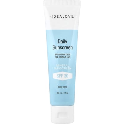 Dagelijkse Zonnebrandcrème, Minerale SPF 30, 60ml(2 fl oz) white